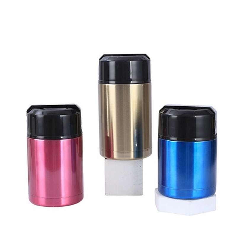 800 ML 1000 ML 1200 ML double wall vacuum insulated food lunch container with paint coating